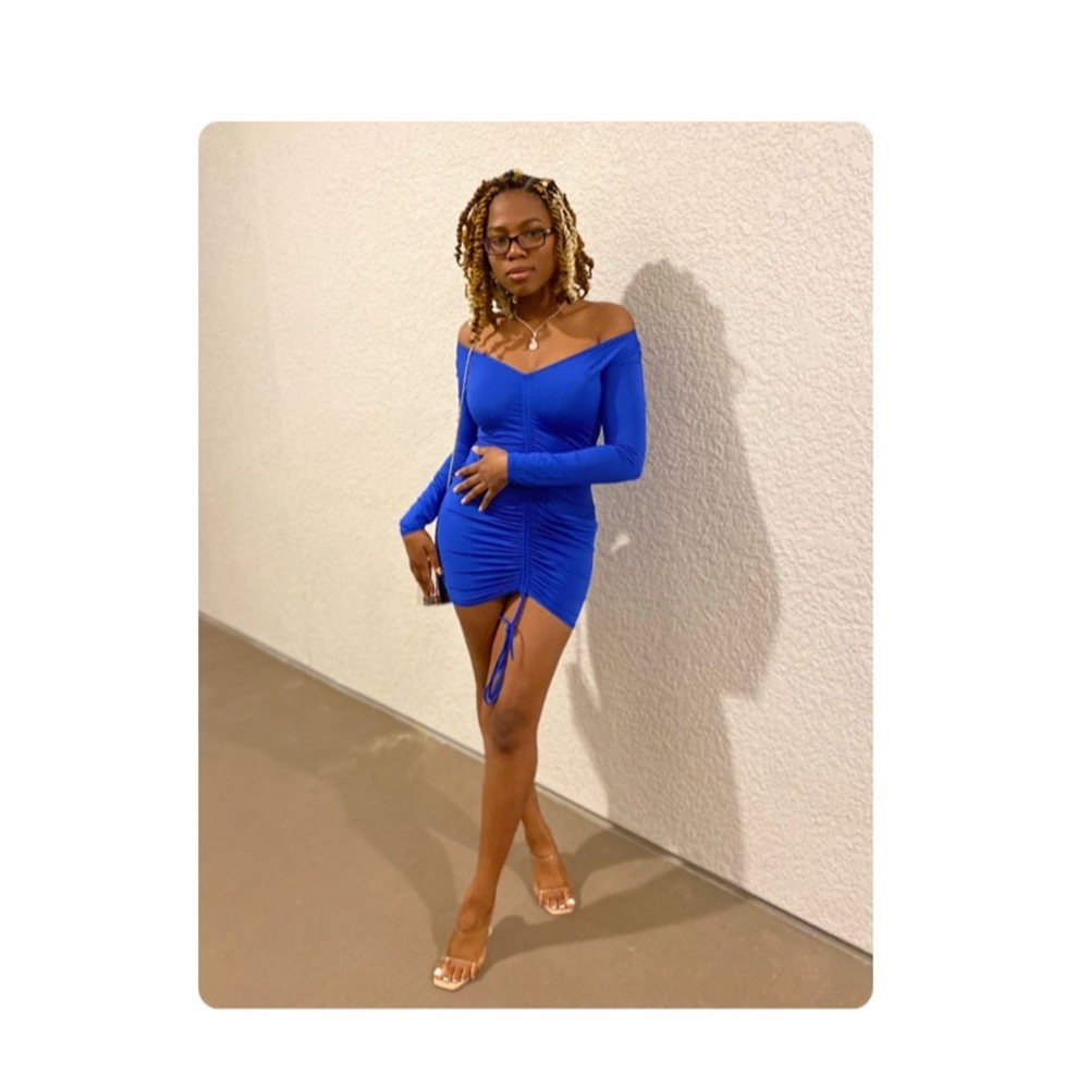 Off Shoulder Mini Dress